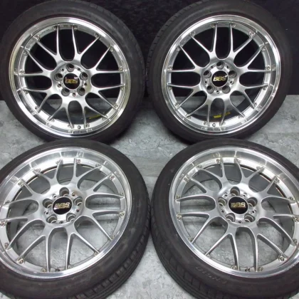 JDM BBS RS-GT 19 BMW F30 F31 F34 E90 E91 E92 E93 E89 Z4 E46 E36 E85 E8 No Tires