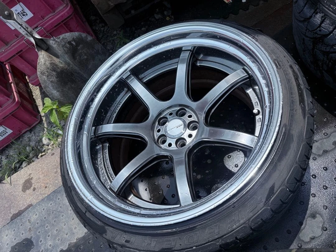 JDM workemotion T7RSR 19 Wheel Tire 4Book Set No Tires - Image 6