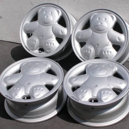 JDM Highly restored Ronal Ulsteady 5.5J +38 PCD100-4H March aqua light No Tires