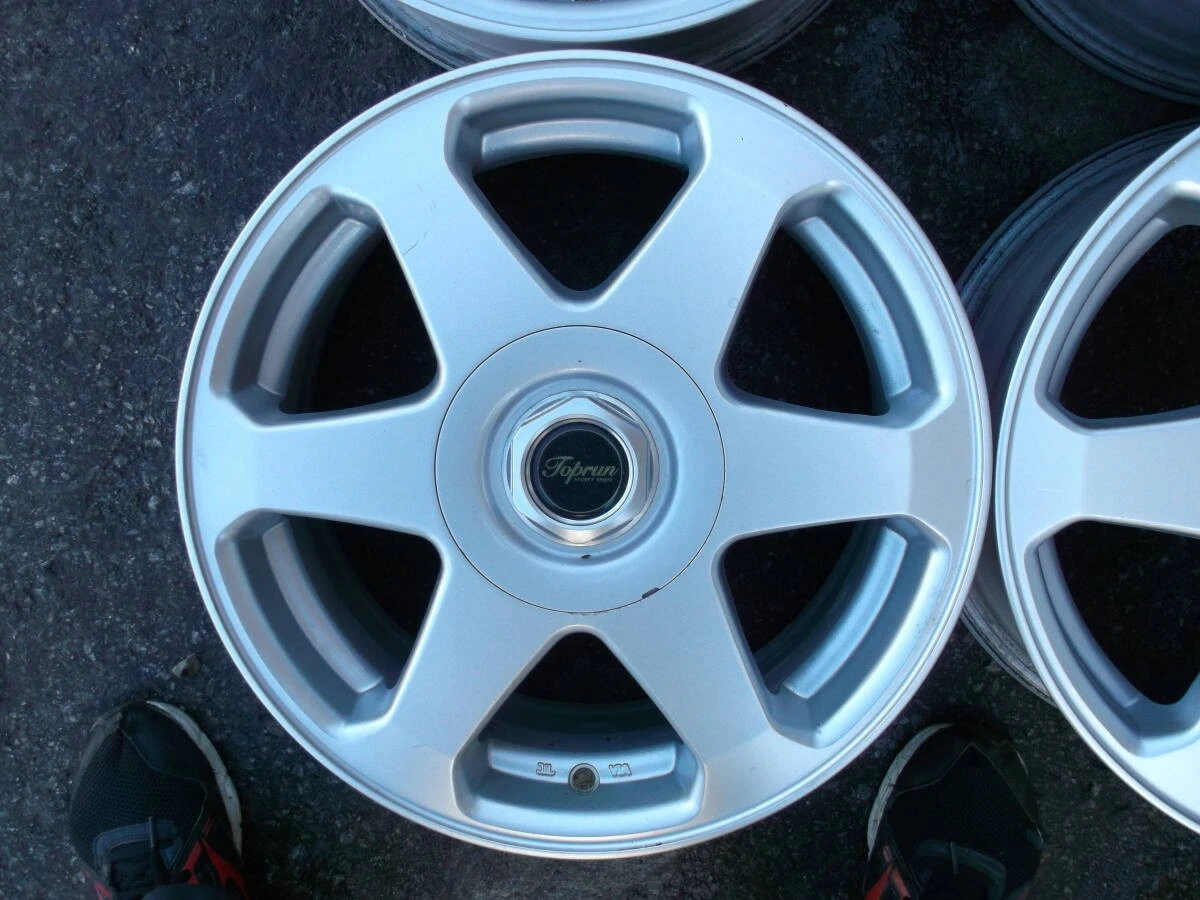 JDM Bridgestone TOPRUN 156.5J OFF+38 PCD100 114.3 4H 4Book wheels for No Tires - Image 5