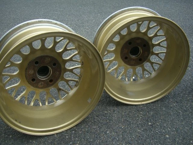 JDM Genuine gold BBS wheels 14-inch for a full set of Miata Roadster N No Tires - Image 9