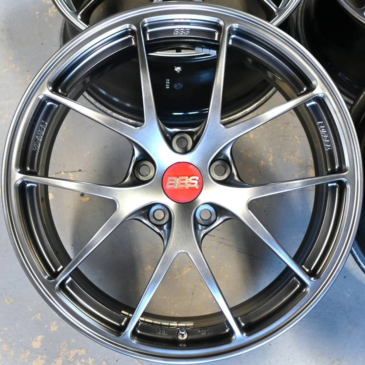 JDM BBS RI-A 8.0J Inset +45 PCD 114.3 5H RI-A032 GR Yaris FD2FN2EP3 Ci No Tires - Image 3