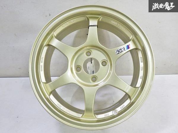 JDM 1Pcs SSR typeC 167J +42 PCD100 4-hole wheel gold metallic series 2 No Tires - Image 2