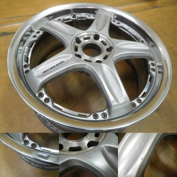 JDM RAYS VR GT-C 4 no tires 18x7 5x114.3 - Image 2