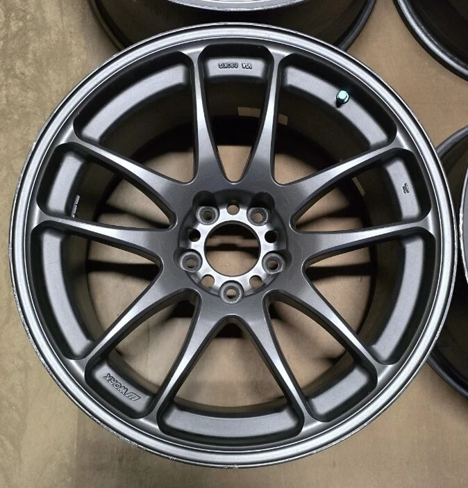 JDM WORK EMOTION KAI 18 9.5J +12 4Book Set work emotion 114.3 Dori No Tires - Image 2