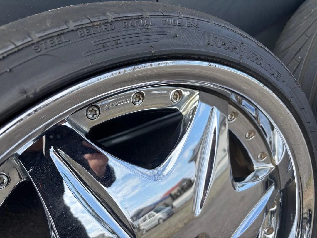 JDM WORK LS 19-inch aluminum wheels No Tires - Image 7