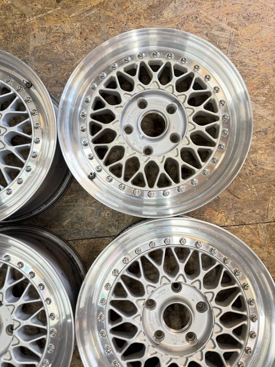 JDM Rare BBS RS 043 156.5J+36 PCD114.3 5-lug 5H Out of Production Whee No Tires - Image 4