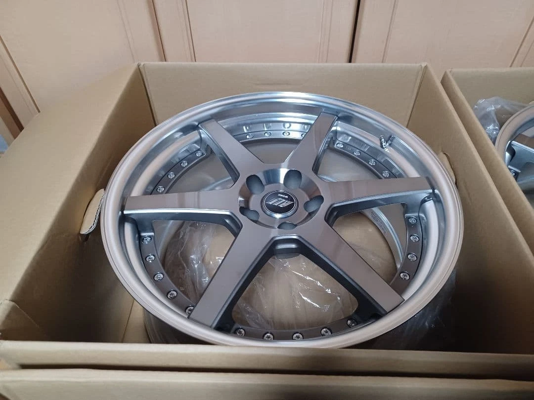 JDM Work Gist ST1 GS IS Mark X GT-R etc. No Tires - Image 4