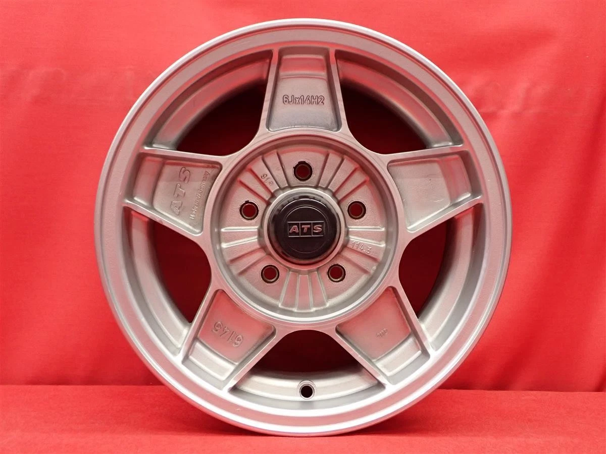 JDM 1980 manufactured ATS Type A Used Wheel 4Book 6J 14x6+16 5x114.3 Hub73 - Image 4