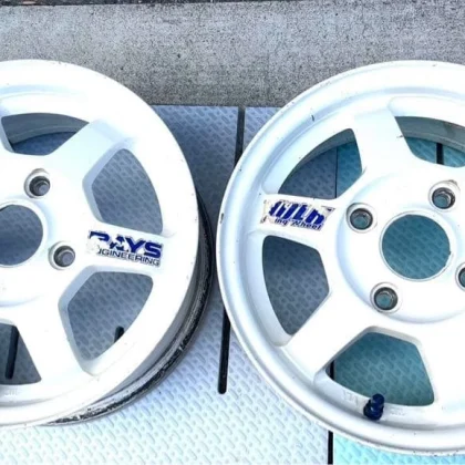 JDM RAYS VOLKRACING TE37 13-inch 5J PCD110 4H No Tires