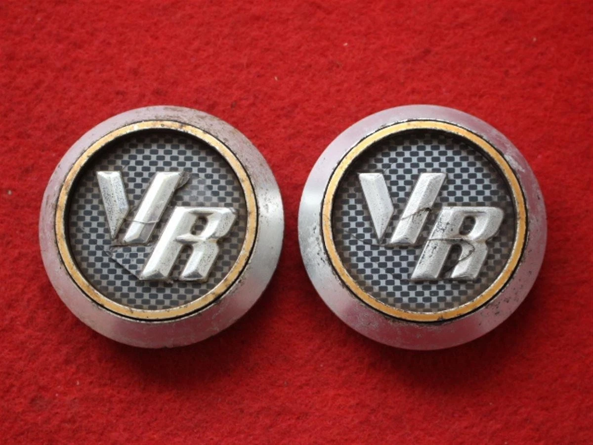 JDM 2 VR Aftermarket Used Wheel Center Caps Center Covers Emblem Ornam No Tires