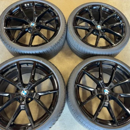 JDM Genuine BMW G15 8series G30 G31 Black Michelin 20-inch Wheels Set No Tires