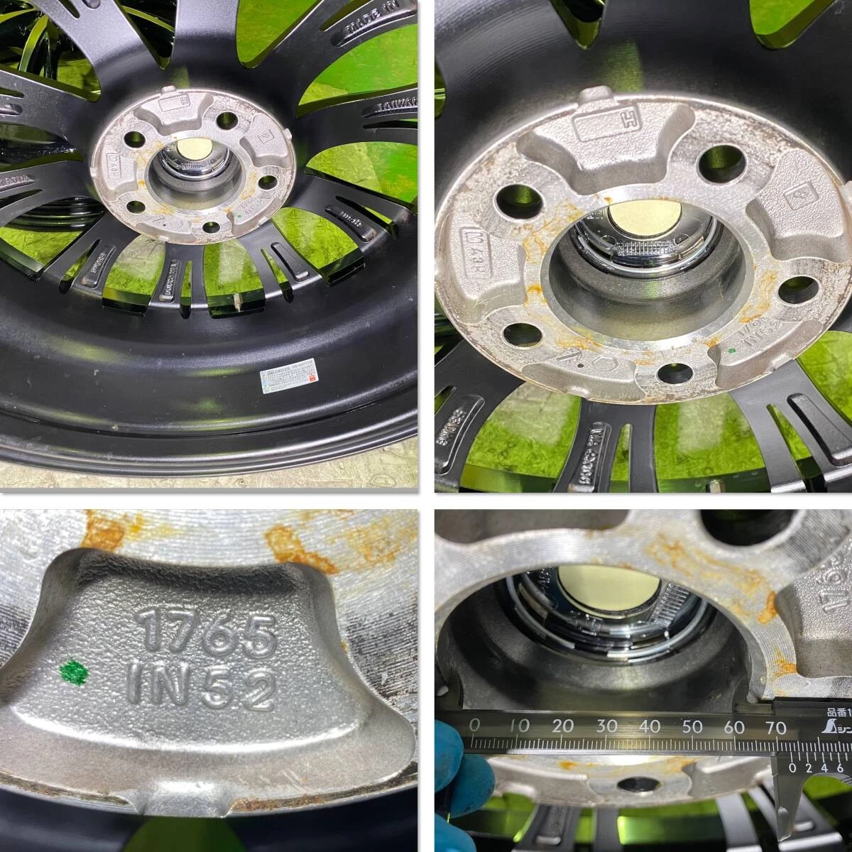 JDM Weds Leonis RT 17LEONIS 6.5J +52 PCD114.3 5H 4-Pack Set for Noah V No Tires - Image 9