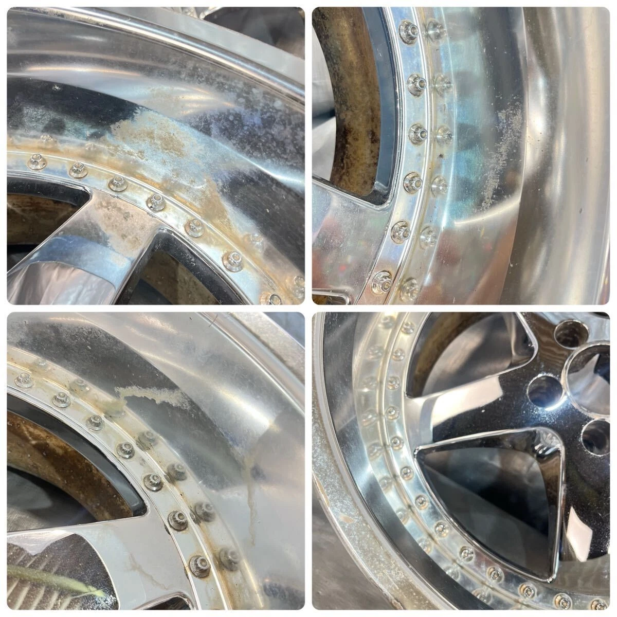 JDM Deep rim early model old Equip 18work WORK Equip 10.5J-10/11.5J-10 No Tires - Image 7