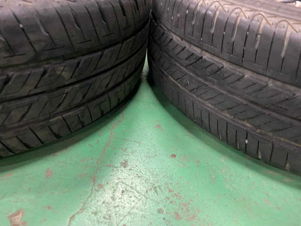 JDM Discontinued TAKE OFF 155.5J +39 PCD100 H4 4-lug Chevron wheels fo No Tires - Image 6