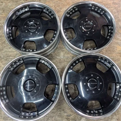 JDM Rare SSR Vienna Dish 188J+37 PCD 114.3 5-hole 5H Deep Rim Disconti No Tires