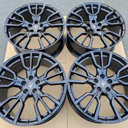 JDM Forging Maserati Grecale Genuine 20 Solid Black 4-Book No Tires