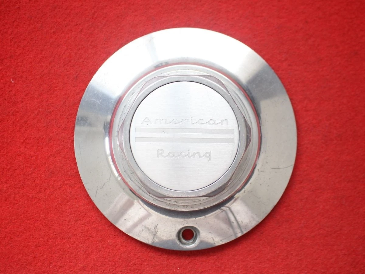 JDM 1 sheet American Racing Used Wheel Center Cap Center Cover Emblem No Tires
