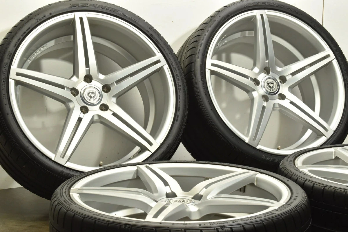 JDM Used 4-Book Set: 208.5J x 20 +30 PCD 114.3 245/30ZR20 90Y with Fal No Tires - Image 3