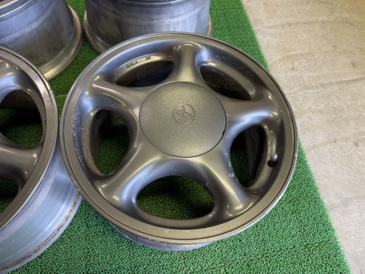 JDM Supra JZA80 Genuine 16-inch Aluminum Wheels 8/9Jx16 +50 5/114.3 Gu No Tires - Image 2