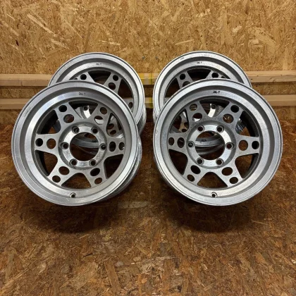 JDM BS Zona RV-1 Deep Rim 15x8.5J-32 139.7/6-Lug Fits Land Cruiser Pra No Tires