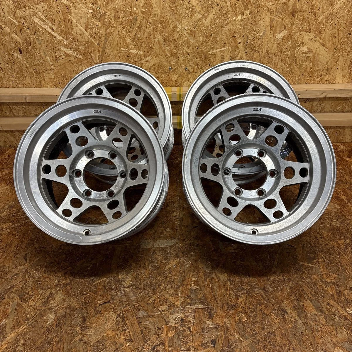 JDM BS Zona RV-1 Deep Rim 15x8.5J-32 139.7/6-Lug Fits Land Cruiser Pra No Tires