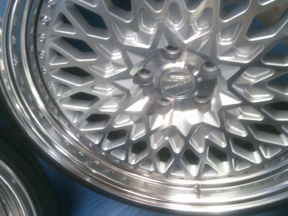 JDM WORK Seeker 20PCD114.3 9J 10J +26/+38 deep rim mesh tensioner Japa No Tires - Image 3