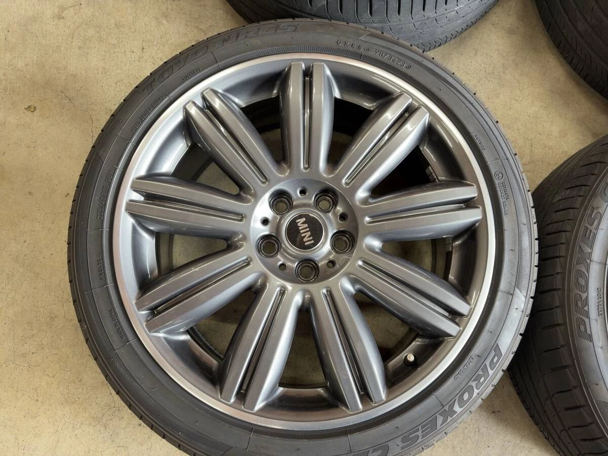 JDM BMW F60 Black Suo Bar Genuine TOYO 2023 19-inch Wheels Set of 4 No Tires - Image 2