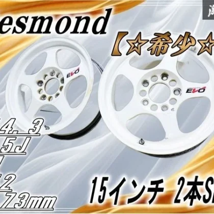 JDM Rare Desmond Ligamaster EVO 156.5J +42 PCD114.3 5H 5-hole φ73 Whee No Tires