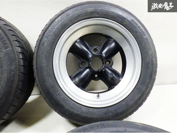 JDM Rare RS Watanabe 4S 4Book Spoke 136J +15 PCD114.3 4H 185/60R13 Tir No Tires - Image 3