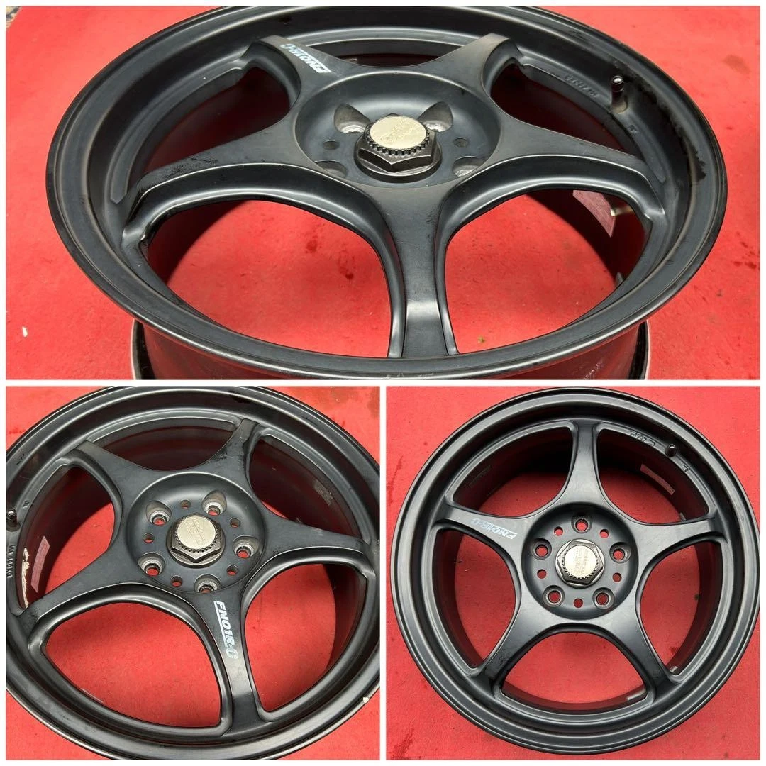 JDM 5ZIGEN 5-Dimensional TRY HARDER FN01R-C 17-inch x 7J +42 No Tires - Image 7