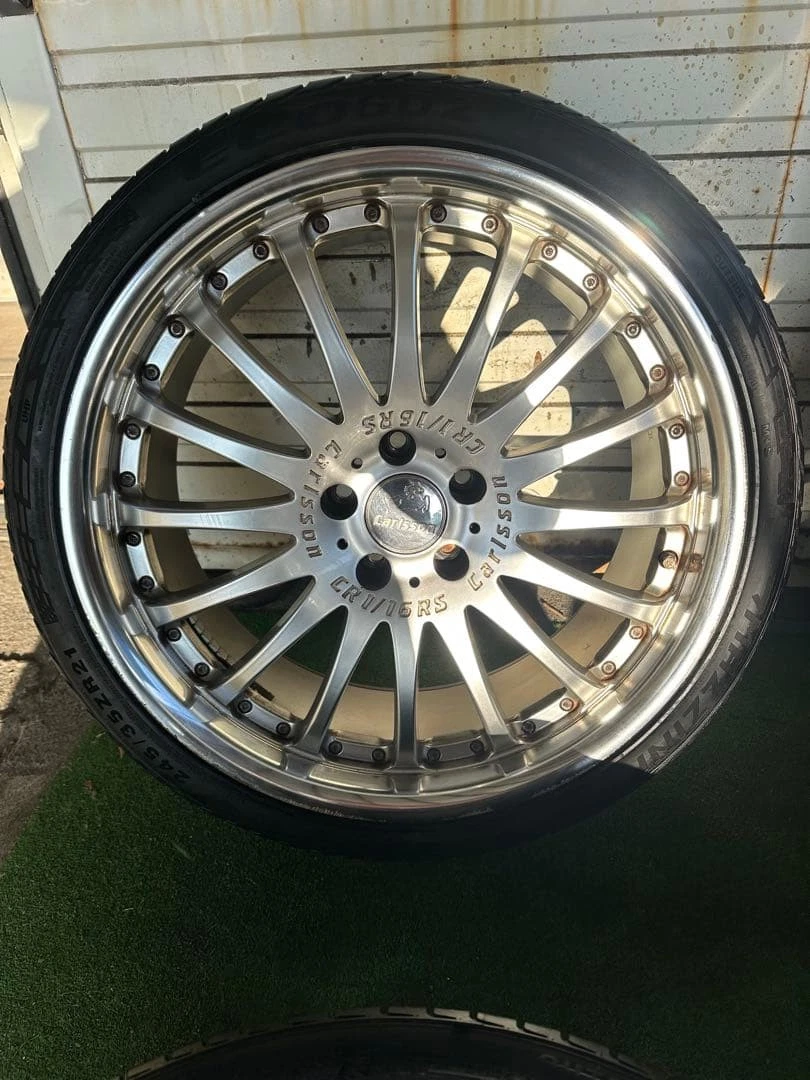 JDM Carlson CR1/16RS 21-inch wheels/tires for LS460 and LS600 No Tires - Image 2