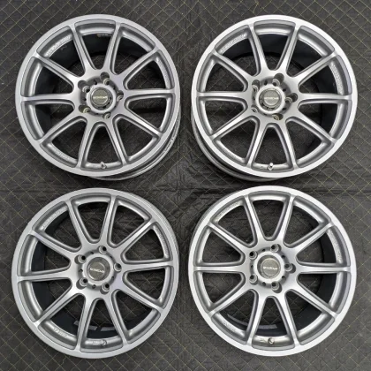 JDM Prodry GC-010E 17-inch 7.5J +42 8.5J +33 PCD114.3 5H BB 4-Book Set No Tires
