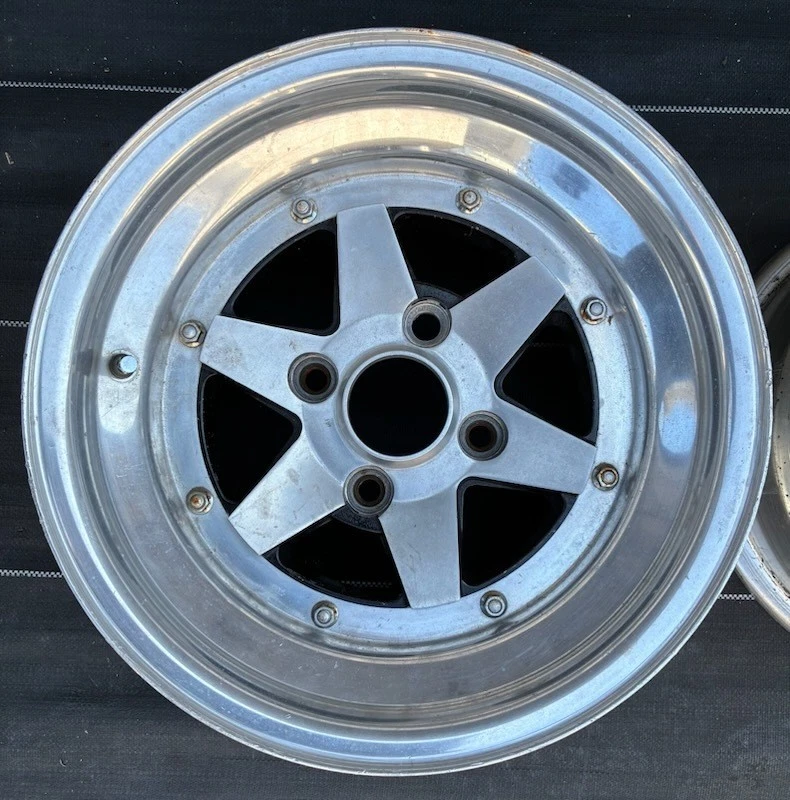JDM Deep rim Speedster Longchamp XR-4 14x7.5JJ A type PCD114.3-4H hub No Tires - Image 3