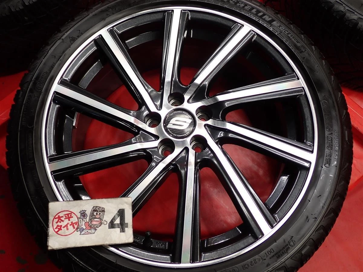 JDM 4BookSET Michelin X-ICE SNOW 225/40R18 10 Aero Spoke 7.5J +48 PCD1 No Tires - Image 8