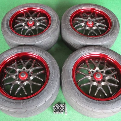 JDM Rare Sparco NS-II 4-Book 15x6.5J+32 pcd100 wheels for Vitz March F No Tires