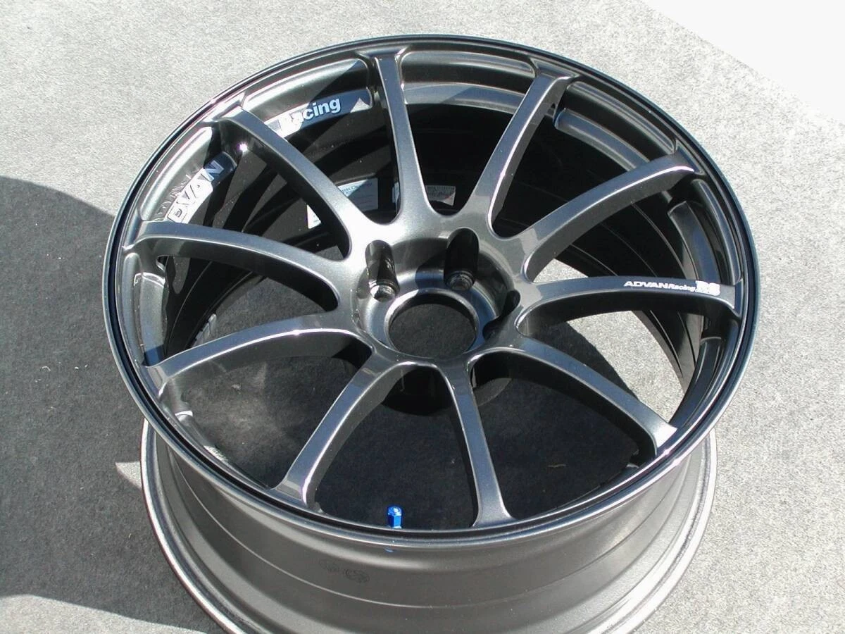 JDM Lightweight Advan RS 9J+22 wheels for GT-R R34 Lancer Evolution Im No Tires - Image 3