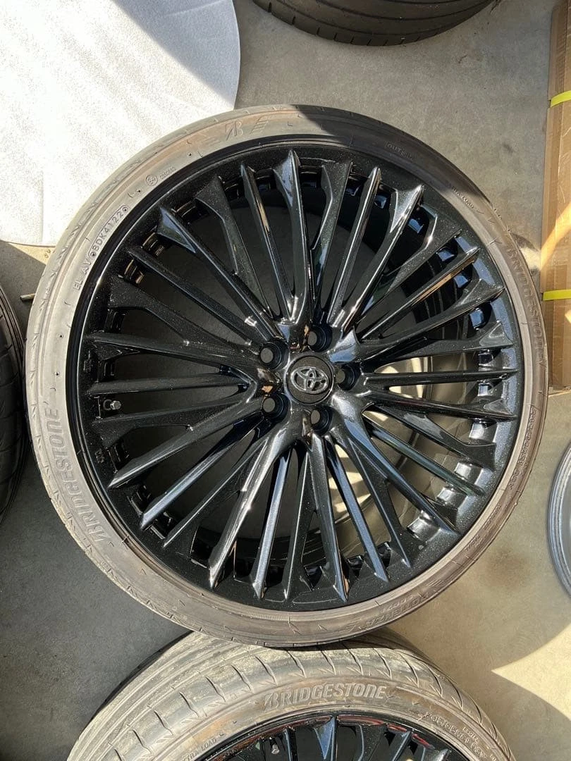 JDM WALD Genuine Line Wheels & Tires 21-inch Bridgestone 4Book for Alp No Tires - Image 4