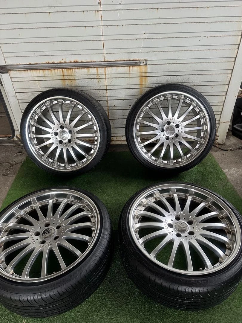 JDM Carlson CR1/16RS 21-inch Wheel Set for LS460 No Tires