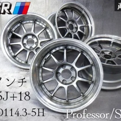 JDM GT-R Size SSR Speedster Professor SP3 1810.5J +18 PCD114.3 5-hole No Tires