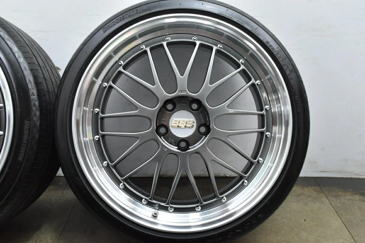JDM Used BBS LM240 LM241 4-Book Set 208.5J x 20 +43 9.5J x 20 +45 PCD No Tires - Image 7