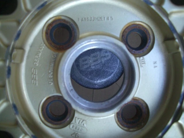 JDM Genuine gold BBS wheels 14-inch for a full set of Miata Roadster N No Tires - Image 10