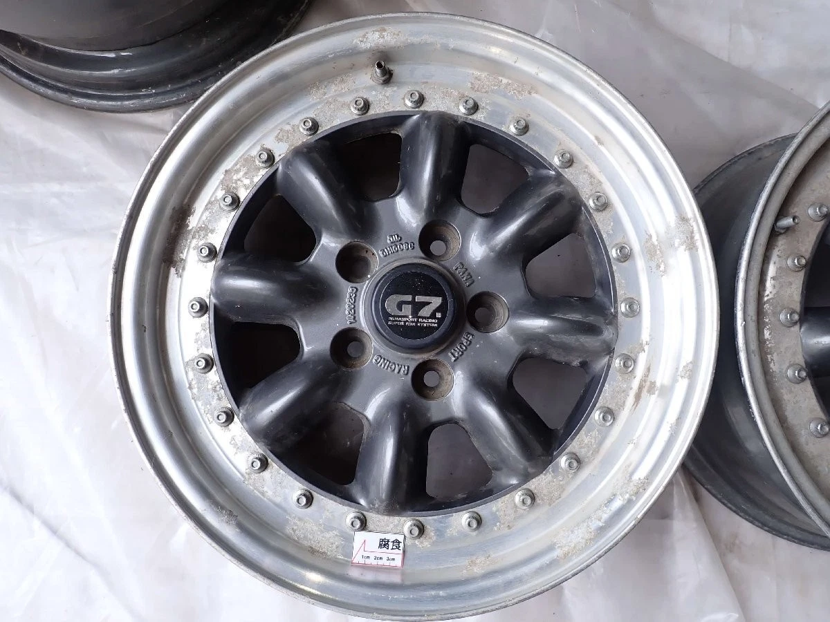 JDM 4Book Company: 16x7J 8J PANA SPORT G7 Aluminum Wheels 5-Lug PCD 11 No Tires - Image 4