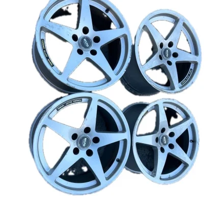 JDM NISMO NS5R 17 9J 25 GT-R gtr Damaged None BNR32 BCNR33 R32 R33 Sky No Tires