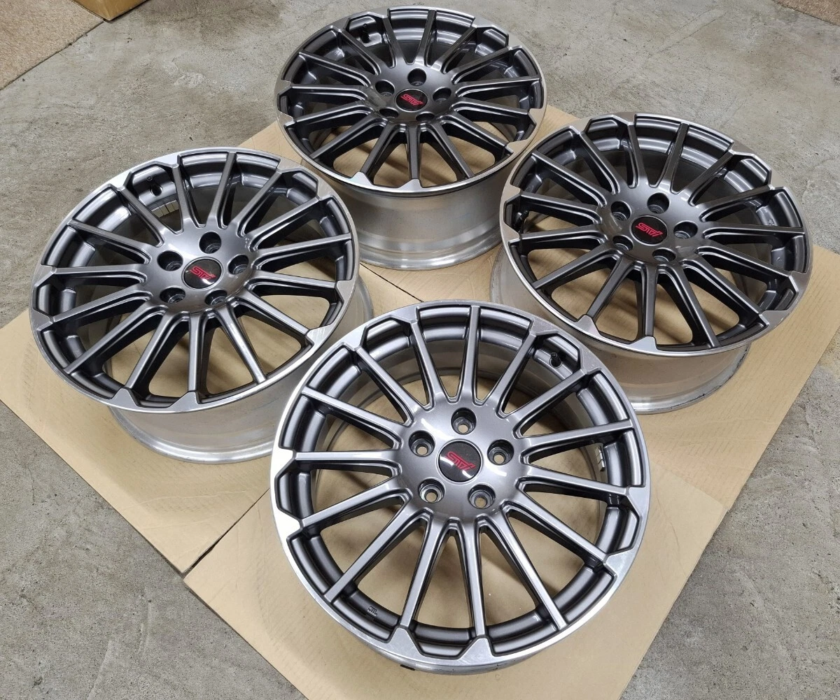 JDM Removed from a new car Subaru Levorg STIsports Genuine Wheels 4-Pa No Tires - Image 6