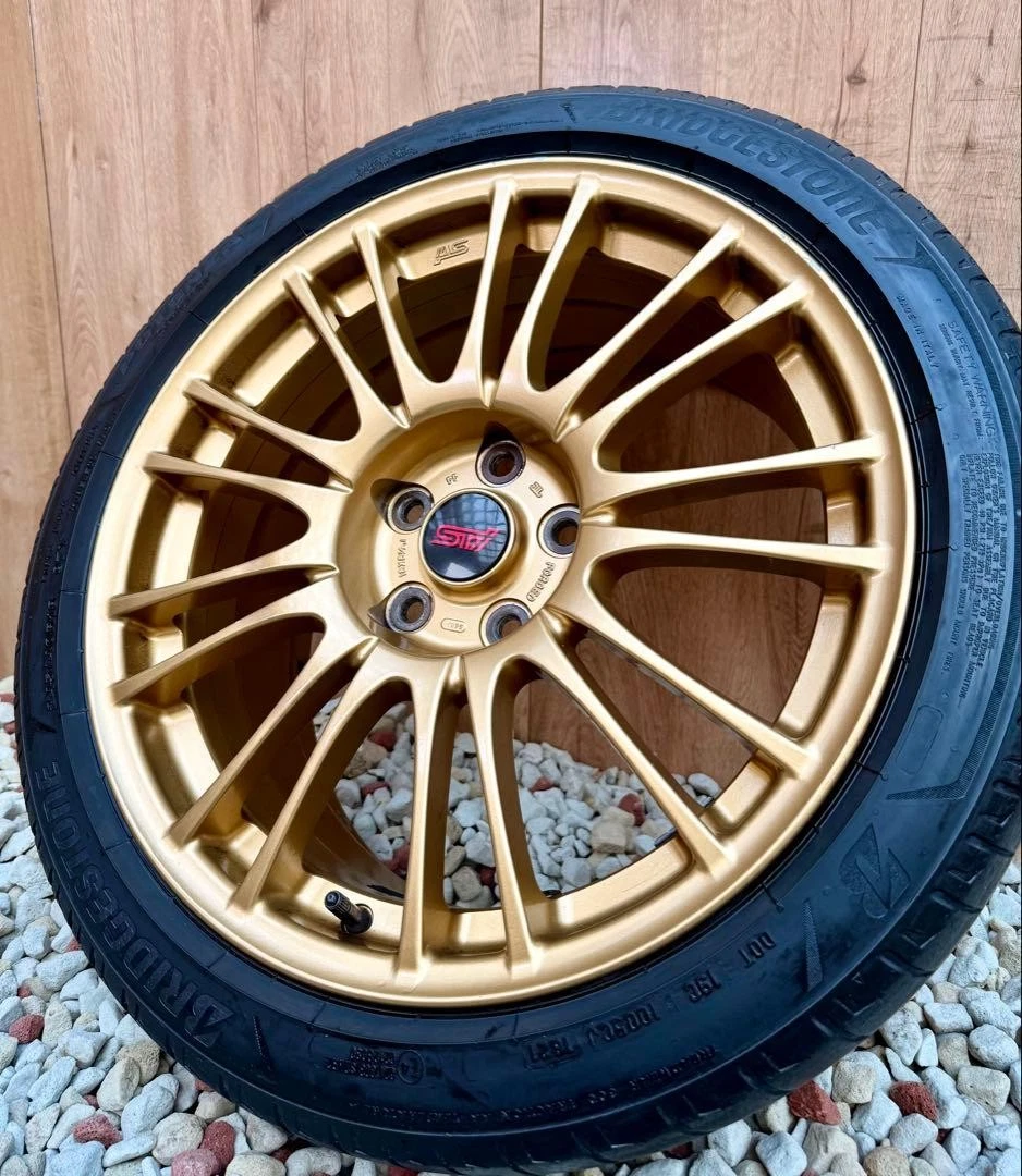 JDM BBSforgingsubaru WRX STI genuine 188.5JPCD114.3 No Tires - Image 6