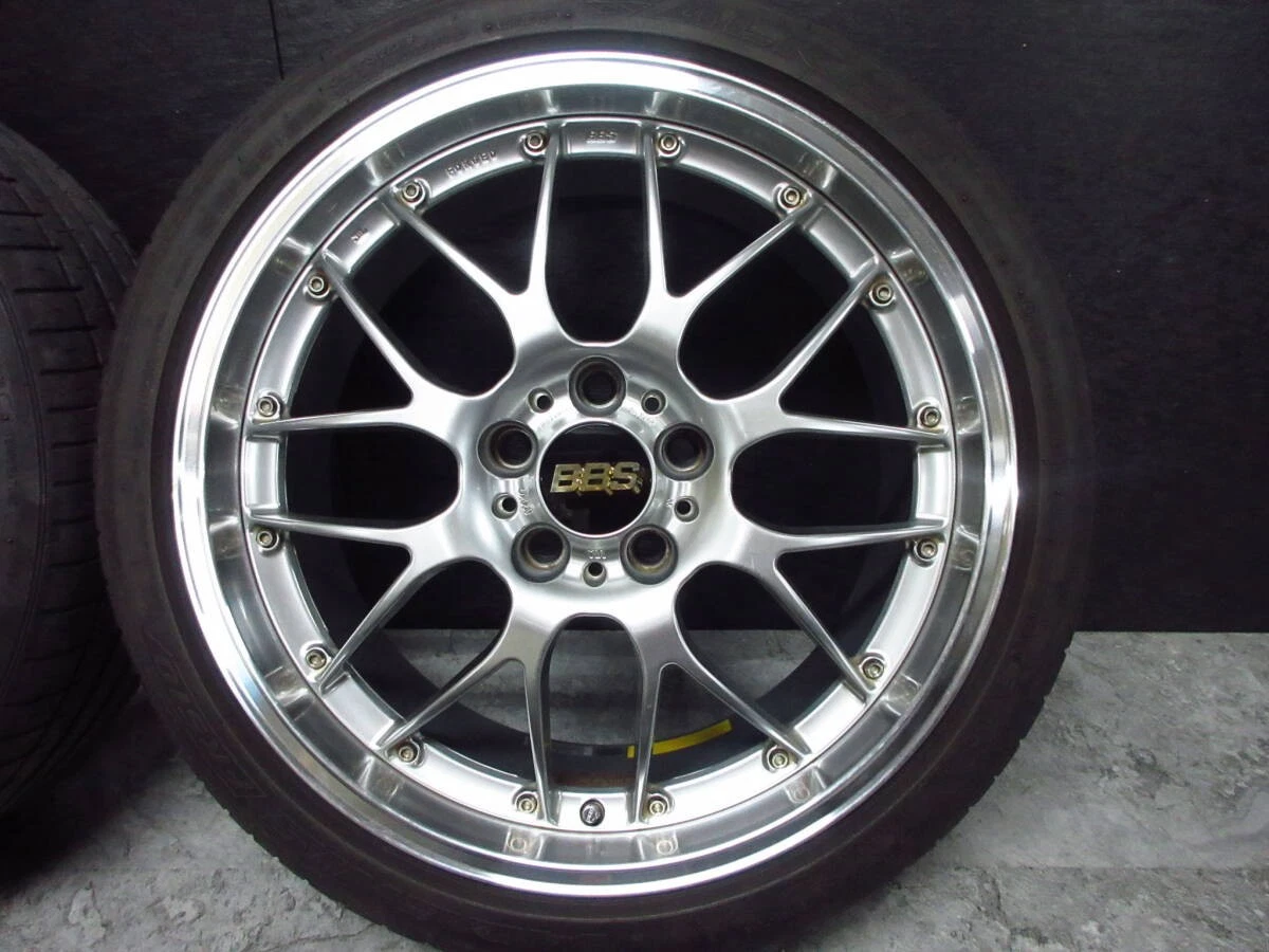 JDM BBS RS-GT 19 BMW F30 F31 F34 E90 E91 E92 E93 E89 Z4 E46 E36 E85 E8 No Tires - Image 3