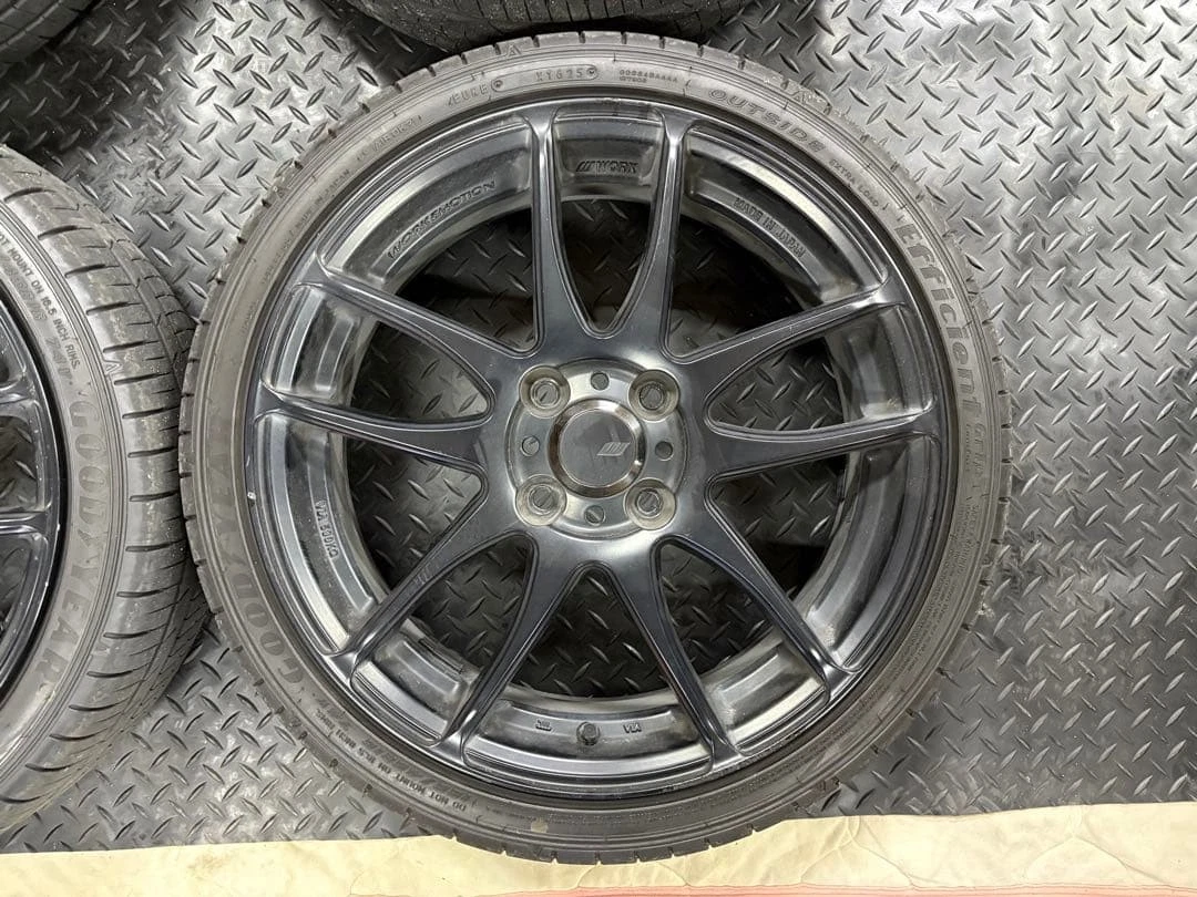 JDM Burring Groove WORK EMOTION CR Kiwam 16 inch No Tires - Image 4