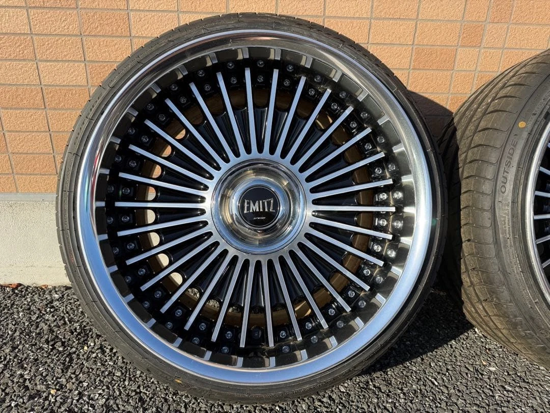 JDM WORK IMMITZ 199.5J+20 10.5J+20 rear tire No Tires - Image 7