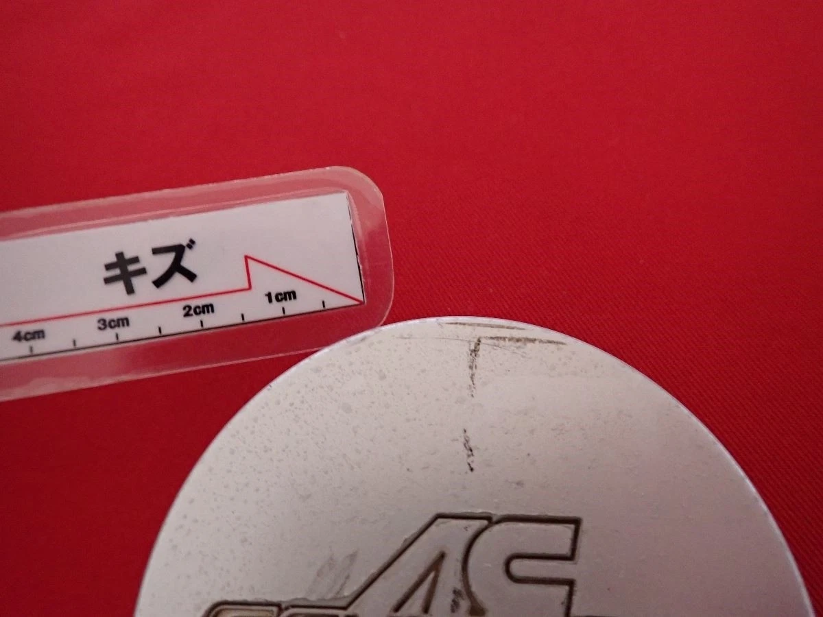 JDM 1 sheet AC SCHNITZER aftermarket used wheel center cap center cove No Tires - Image 10